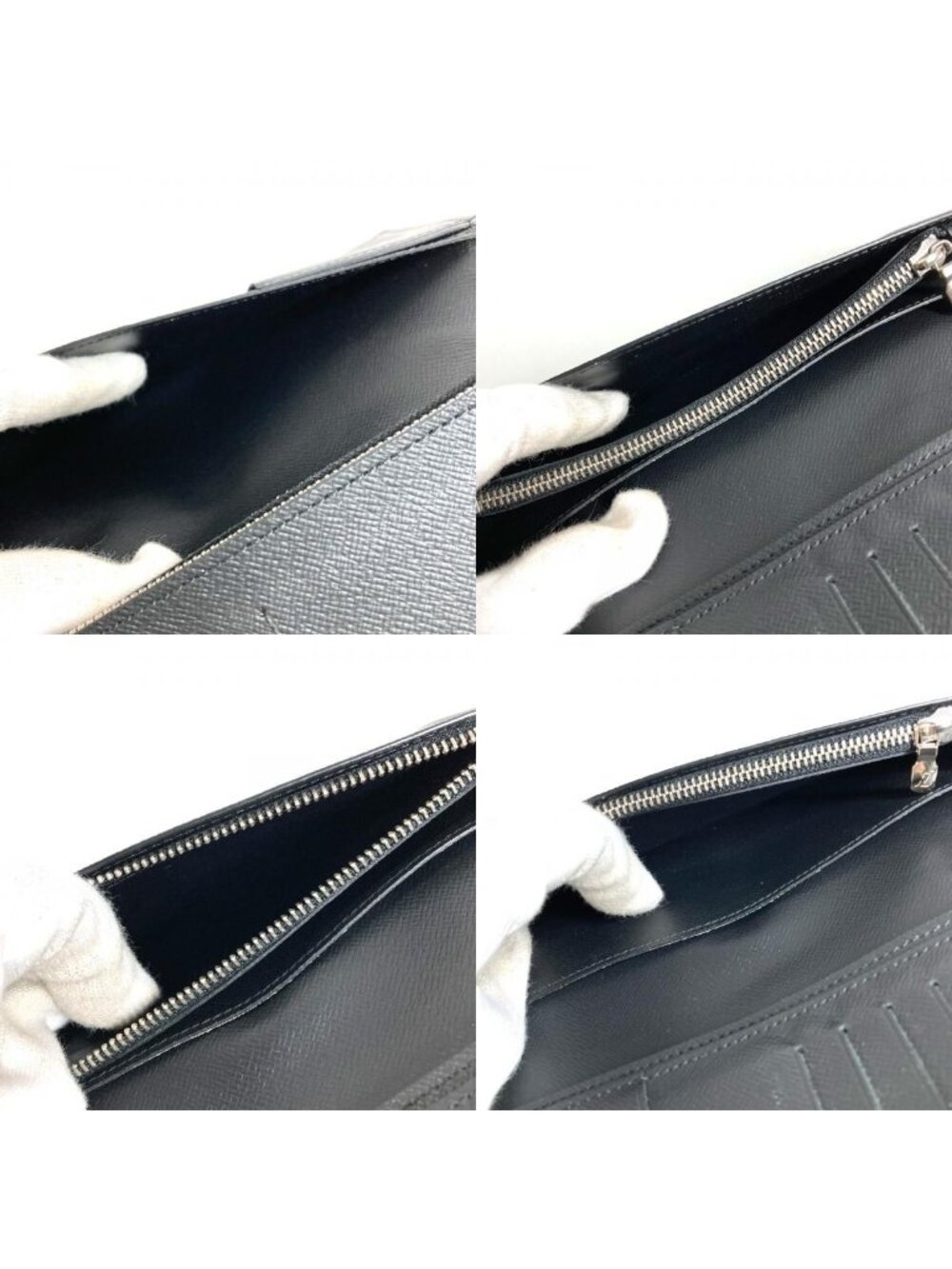Louis Vuitton Wallet Portefeuille Brazza Epi Leather Noir Black - Picture 9 of 9